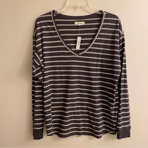 Madewell Softfade Cotton V-Neck Relaxed Tee